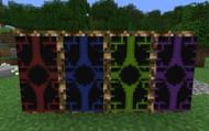Shield banner (Image via Minecraft)